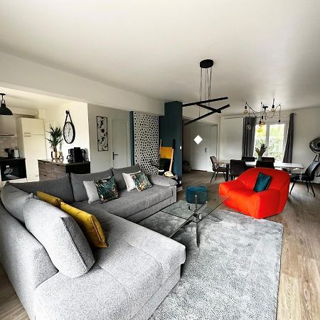 Les Temps Heureux Exclusivement Familles Villa Quimper Luaran gambar